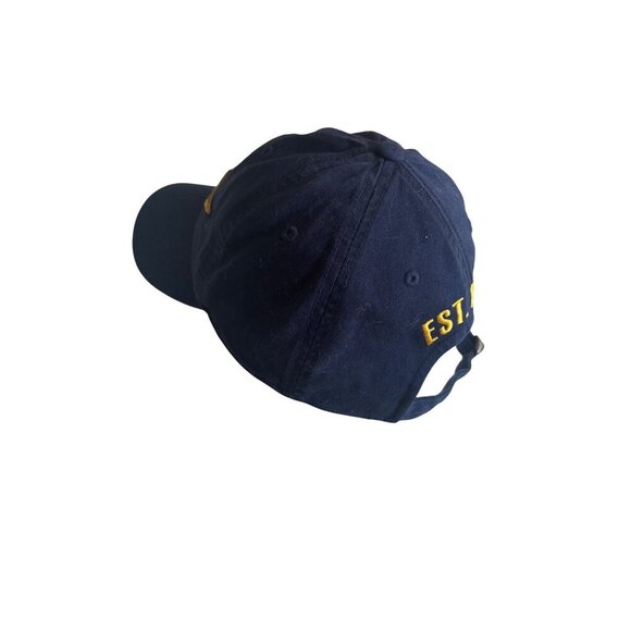 Indianapolis Motor Speedway Navy Blue Adjustable Hat With Embroidered Logo & Est - Picture 2 of 6